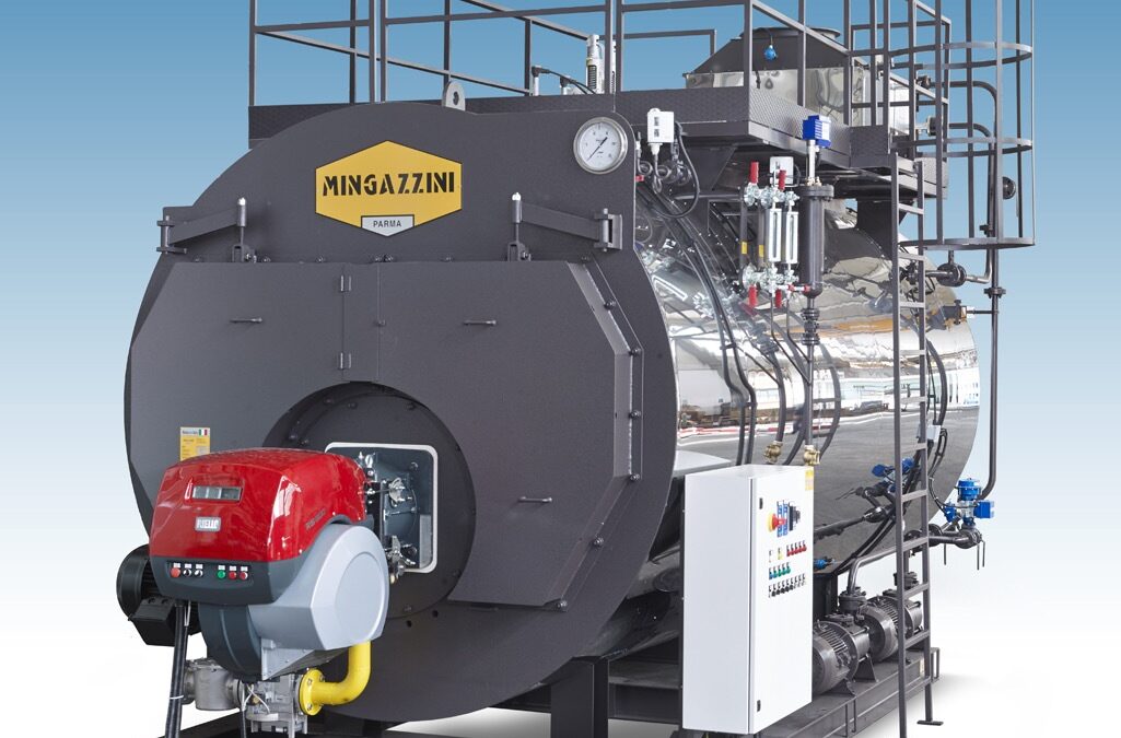 توريد وتوصيل وتركيب غلاية بخار 4 طن من ماركة L.C.Z الإيطالية